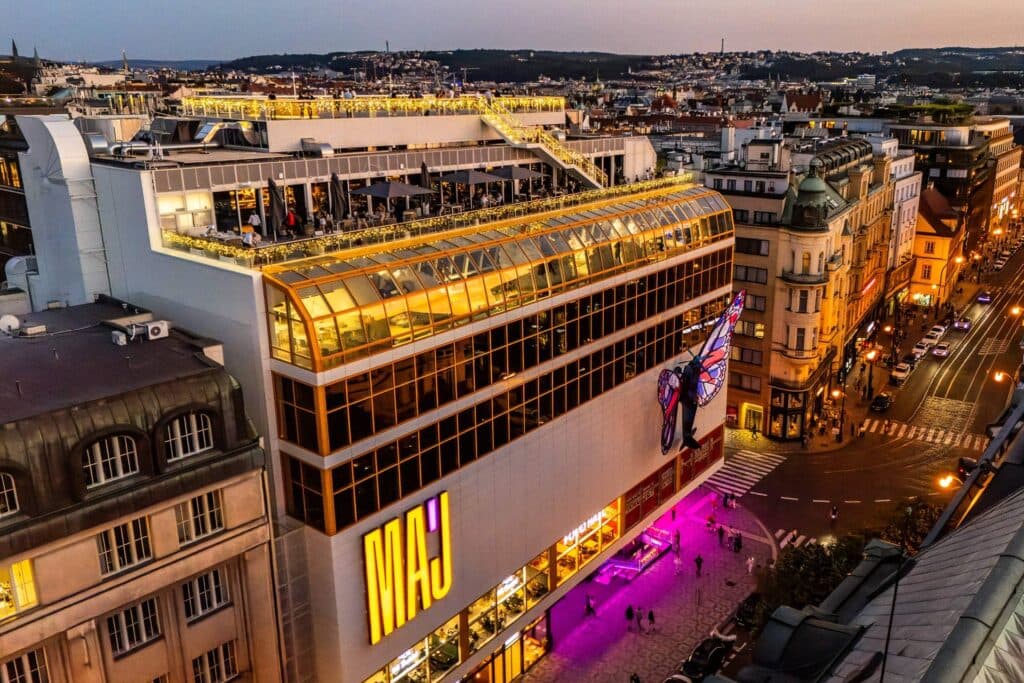 LEVELS Prague building on Národní třída