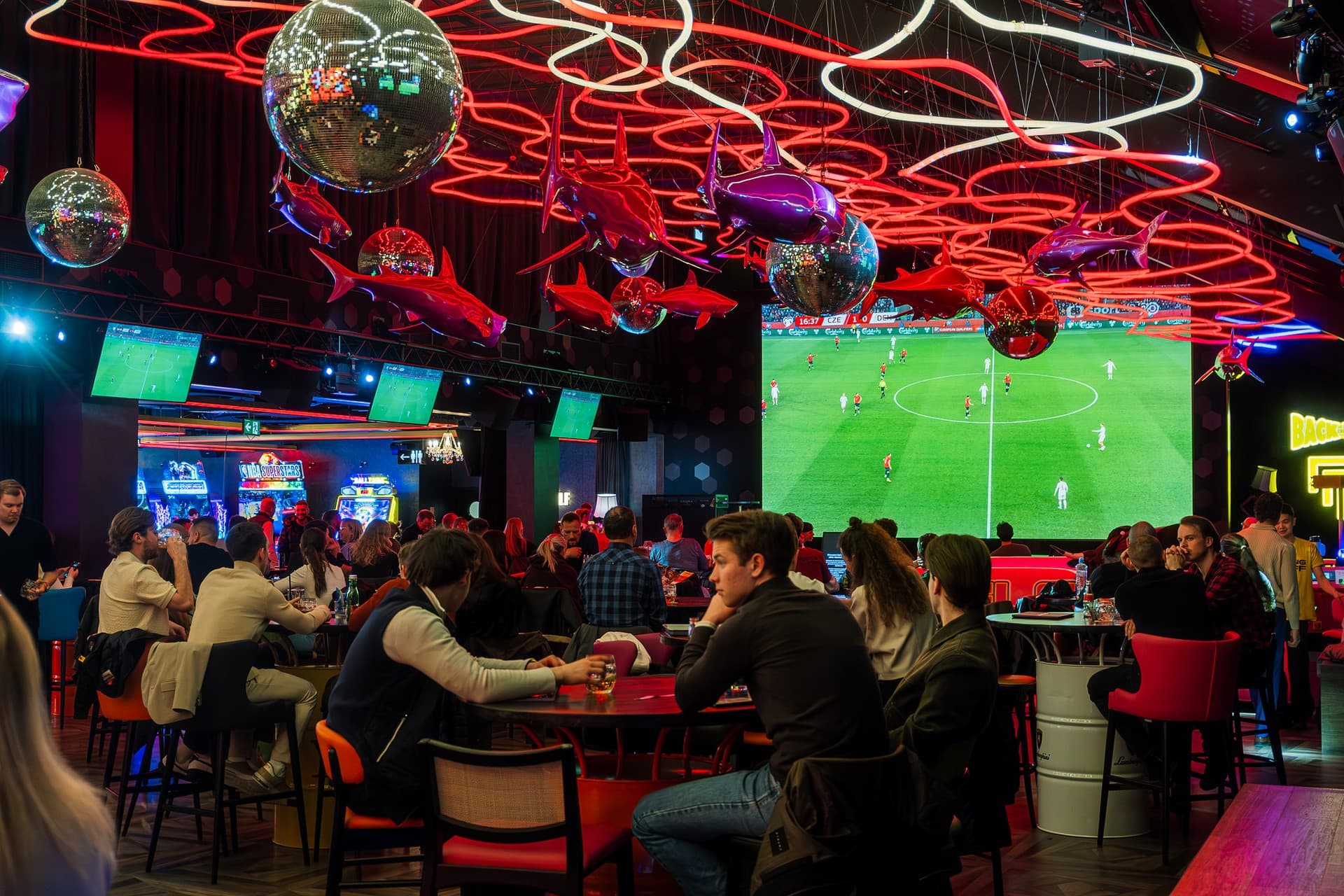 Sports zone at LEVELS